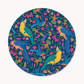 Funda de Bajaplato Parrots in the Jungle