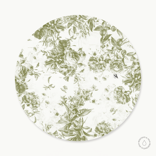 Funda de Bajaplatos Olive French Toile