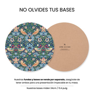 Funda de Bajaplato Strawberry Thief