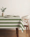 Earth Moss Linen Stripes