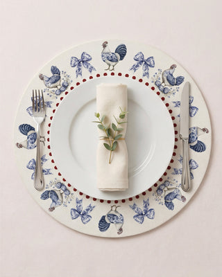 Funda de Bajaplato Blue Farmhouse Toile