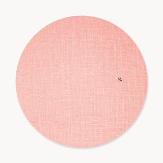 Funda de Bajaplato Pink Coral Linen